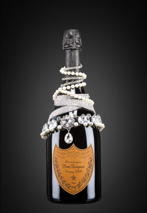 Commercial photography Moet and Chandon decorative Champagne bottle